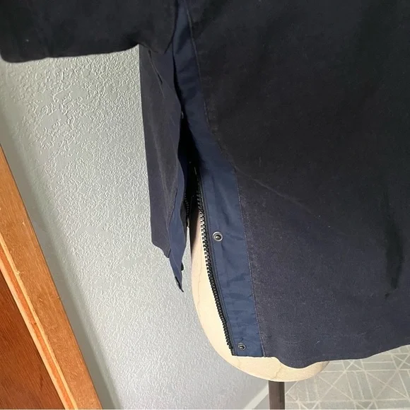 The NORTH FACE x SACAI sz S Navy Blue Short Sleeve Tshirt Size Zippers - Picture 8 of 15